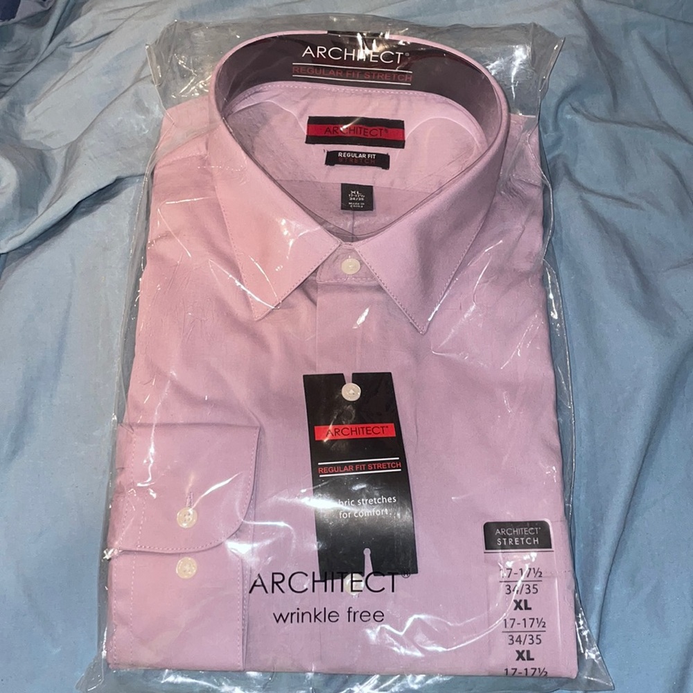 NEW Lavander Men’s XL Dress Shirt